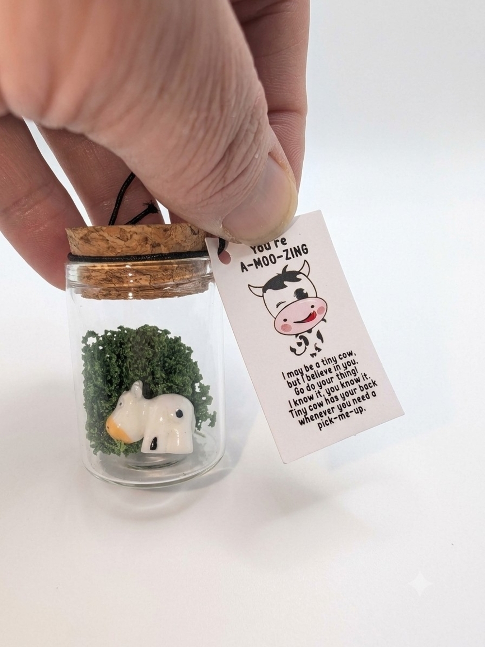 Emotional Support Cow - "YOU'RE A-MOO-ZING"